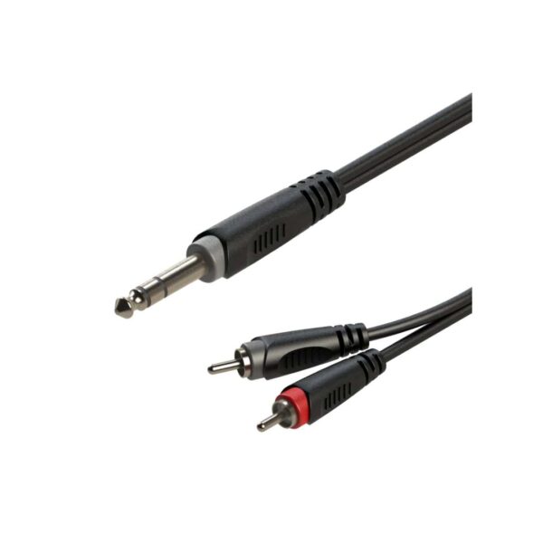 Laidas Mini Jack – 2x RCA Roxtone SAYC110L3